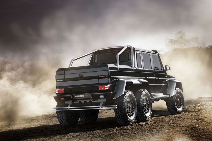 brabus g700 6x6 limited edition right hand drive