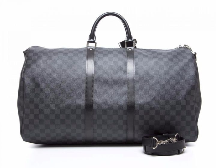louis vuitton damier graphite keepall bandouliere 55 bag