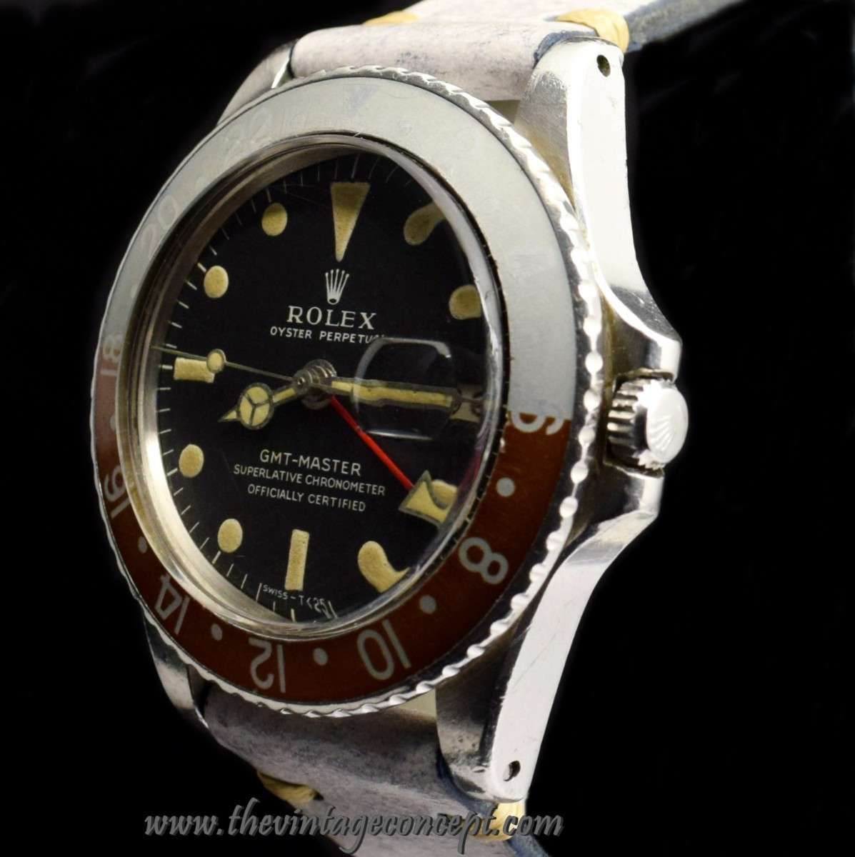 rolex gmt master "long e" 1675