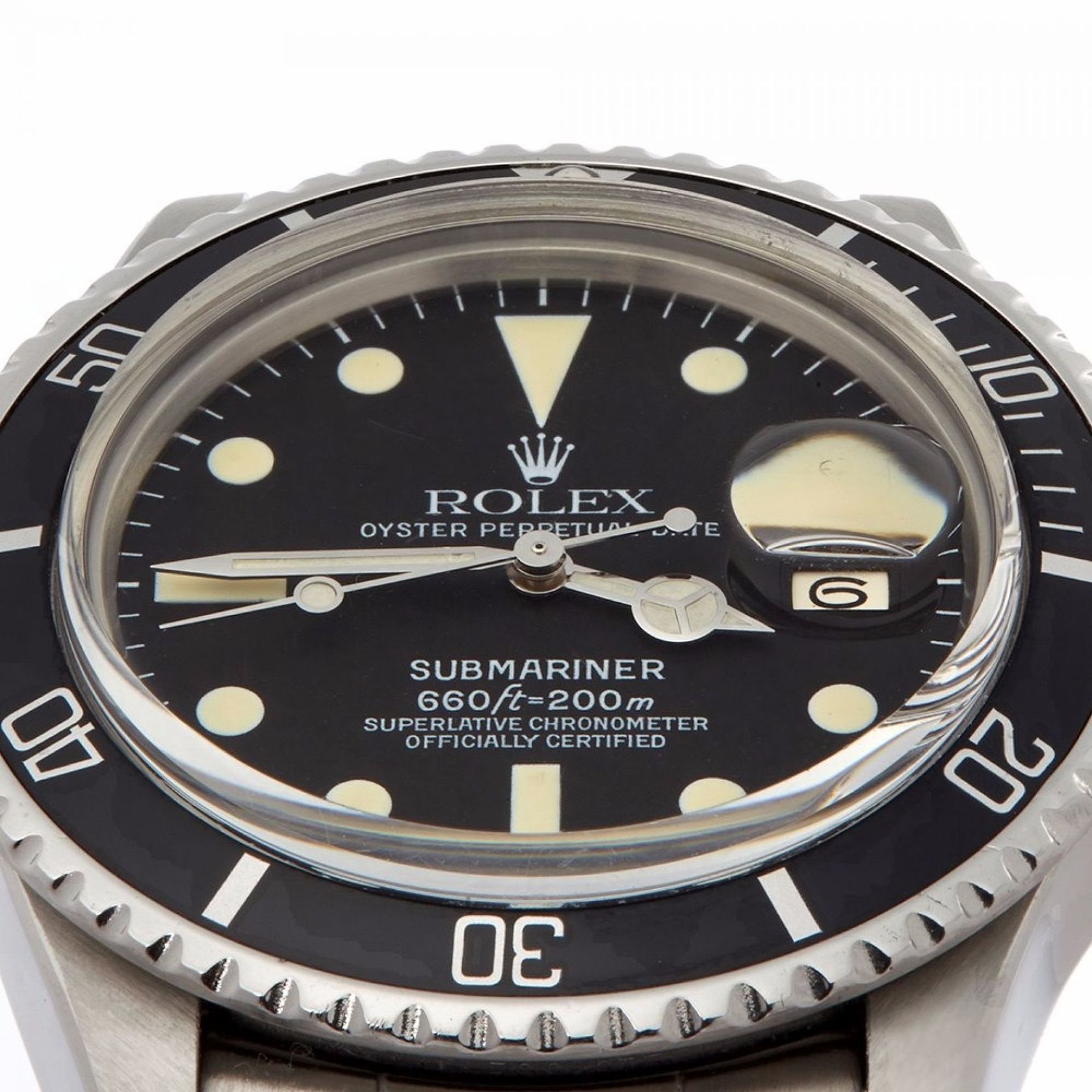 rolex submariner stainless steel men"s 1680