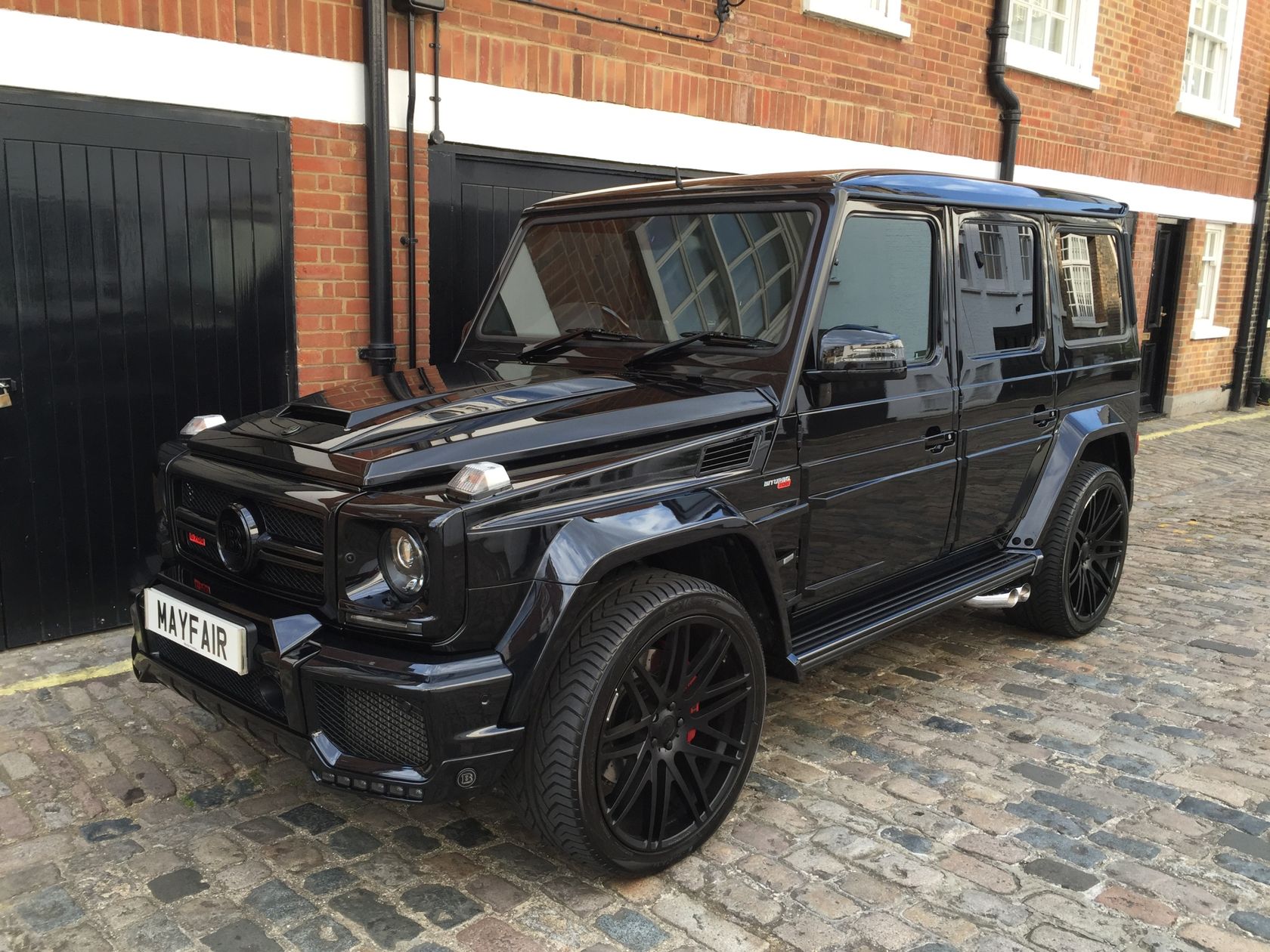 Чёрный g63 Brabus