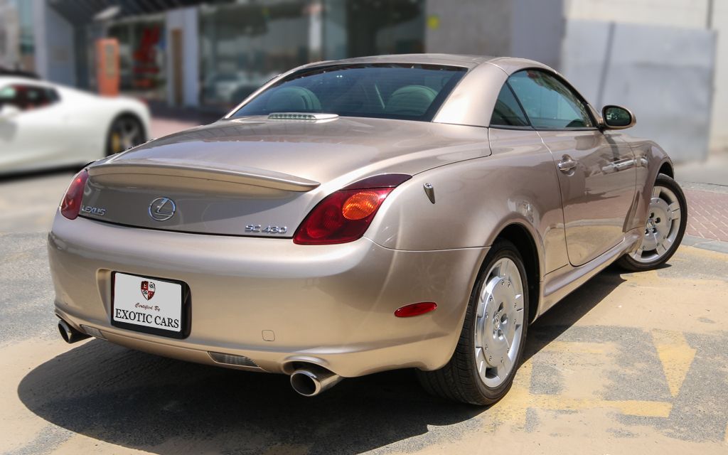 lexus sc 430 convertible 2002