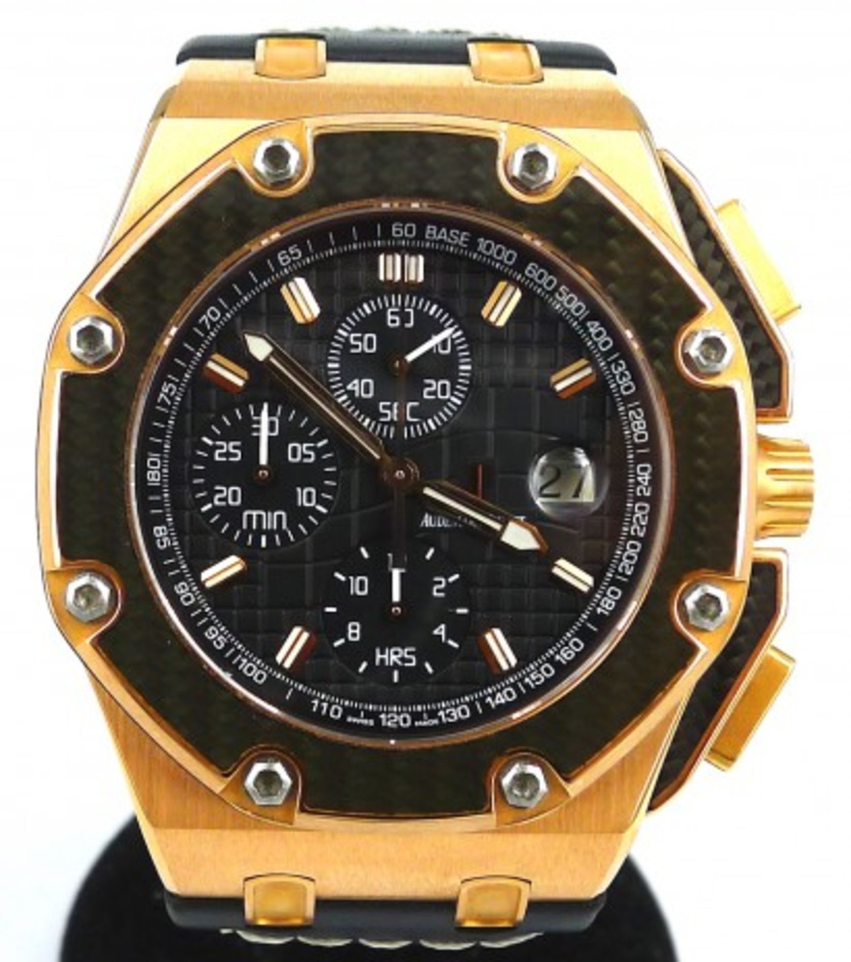audemars piguet offshore chronograph montoya rose gold limited